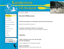 Tablet Screenshot of kanute.de